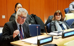 22. februar 2018. Narodni poslanik dr Milоrad Mijatović na Parlamentarnom slušanju u Ujedinjenim nacijama